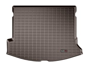 Volvo V60 Cargo Liner - Behind 2nd Row Seating - WeatherTech - Raised Lip - Cocoa - `15-`27