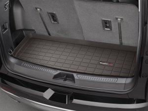 GMC Acadia Cargo Liner - Behind 3rd Row Seating - WeatherTech - Cocoa - `17-`27