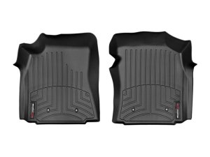 Toyota Tundra FloorLiner - Front - WeatherTech - DigitalFit - Black - `00-`04