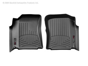 Toyota Tundra FloorLiner - Front - WeatherTech - DigitalFit - Black - `00-`04