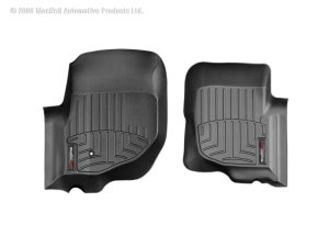 Dodge Durango FloorLiner - Front - WeatherTech - DigitalFit - Black - `04-`10