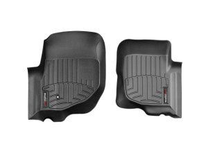 Dodge Durango FloorLiner - Front - WeatherTech - DigitalFit - Black - `04-`10
