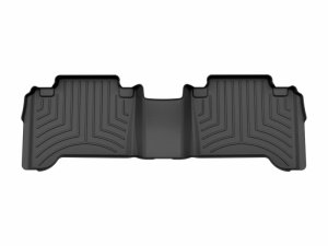 Toyota Tacoma Floor Mat - Rear - WeatherTech - FloorLiner HP - Black - `12-`15