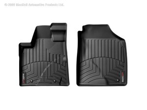 Honda Pilot FloorLiner - Front - WeatherTech - DigitalFit - Black - 2005