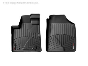 Honda Pilot FloorLiner - Front - WeatherTech - DigitalFit - Black - 2005