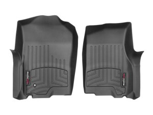 Ford Expedition FloorLiner - Front - WeatherTech - DigitalFit - Black - `03-`06