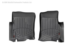 Ford Expedition FloorLiner - Front - WeatherTech - DigitalFit - Black - `03-`06