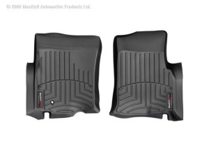 Ford Expedition FloorLiner - Front - WeatherTech - DigitalFit - Black - `03-`06