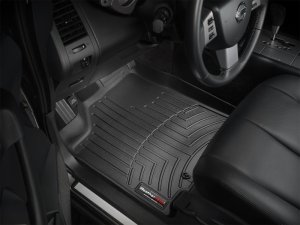 Nissan Murano FloorLiner - Front - WeatherTech - DigitalFit - Black - `03-`08 Nissan Murano FloorLiner - Front - WeatherTech - DigitalFit - Black - `03-`08