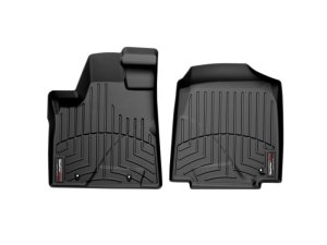 Honda Pilot FloorLiner - Front - WeatherTech - DigitalFit - Black - `06-`08