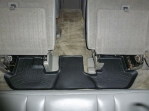 Cadillac Escalade ESV FloorLiner - Rear - WeatherTech - DigitalFit - Black - `03-`06