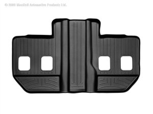 Cadillac Escalade ESV FloorLiner - Rear - WeatherTech - DigitalFit - Black - `07-`13