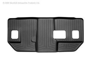 Cadillac Escalade ESV FloorLiner - Rear - WeatherTech - DigitalFit - Black - `07-`13