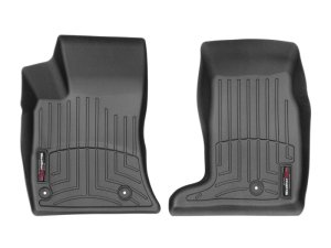 Cadillac SRX FloorLiner - Front - WeatherTech - DigitalFit - Black - `04-`09