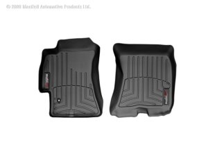 Subaru Legacy FloorLiner - Front - WeatherTech - DigitalFit - Black - `05-`09
