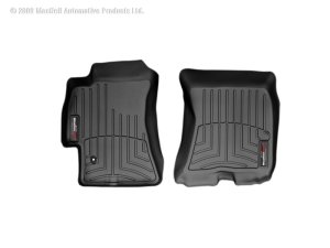 Subaru Legacy FloorLiner - Front - WeatherTech - DigitalFit - Black - `05-`09