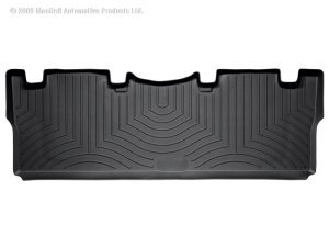 Toyota Sienna FloorLiner - Rear - WeatherTech - DigitalFit - Black - `04-`10