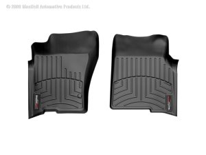 Mercedes-Benz ML Class FloorLiner - Front - WeatherTech - DigitalFit - Black - `00-`05 Mercedes-Benz ML Class FloorLiner - Front - WeatherTech - DigitalFit - Black - `00-`05