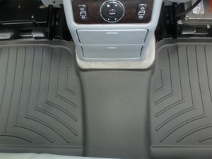 Mercedes-Benz ML55 Floor Mats - Rear - WeatherTech - DigitalFit - Black - `00-`05