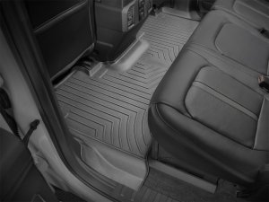 Ford F-350 FloorLiner - Rear - WeatherTech - DigitalFit - Black - `17-`27