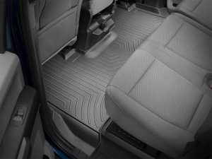Ford F-450 FloorLiner - Rear - WeatherTech - DigitalFit - Black - `17-`27