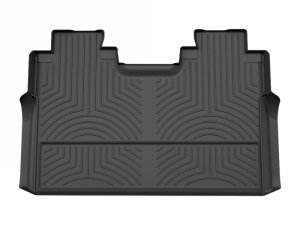 Ford F-450 Floor Mat Set - Rear - WeatherTech - FloorLiner HP - Black - `17-`26