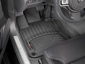 Volvo V90 FloorLiner - Front - WeatherTech - DigitalFit - Black - `18-`27
