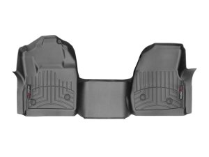 Ford F-350 FloorLiner - Front - WeatherTech - DigitalFit - Black - `17-`27