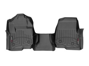 Ford F-450 FloorLiner - Front - WeatherTech - DigitalFit - Black - `17-`27