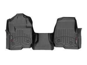 Ford F-550 FloorLiner - Front - WeatherTech - DigitalFit - Black - `17-`27