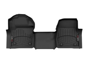 Ford F-550 FloorLiner - Front - WeatherTech - DigitalFit - Black - `23-`24
