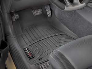 Dodge Challenger FloorLiner - Front - WeatherTech - DigitalFit - Black - `15-`27 Dodge Challenger FloorLiner - Front - WeatherTech - DigitalFit - Black - `15-`27