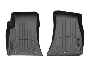 Dodge Challenger FloorLiner - Front - WeatherTech - DigitalFit - Black - `15-`27