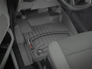 Ford F-250 FloorLiner - Front - WeatherTech - DigitalFit - Black - `17-`27