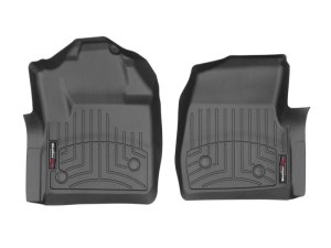 Ford F-250 FloorLiner - Front - WeatherTech - DigitalFit - Black - `15-`27