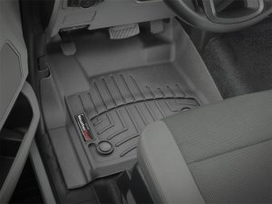Ford F-550 FloorLiner - Front - WeatherTech - DigitalFit - Black - `15-`27