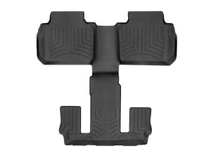 GMC Acadia FloorLiner - Rear - WeatherTech - DigitalFit, Covers 2nd And 3rd Rows, 1 Piece - Black - `17-`27 GMC Acadia FloorLiner - Rear - WeatherTech - DigitalFit, Covers 2nd And 3rd Rows, 1 Piece - Black - `17-`27