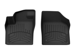 Volkswagen Atlas Floor Mats - Front - WeatherTech - FloorLiner HP - Black - `18-`27