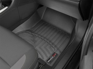 Toyota Corolla FloorLiner - Front - WeatherTech - DigitalFit - Black - `17-`27