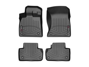 Audi Q5 FloorLiner - Front + Rear - WeatherTech - DigitalFit - Black - `18-`27