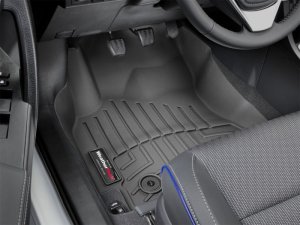 Toyota Corolla FloorLiner - Front - WeatherTech - DigitalFit - Black - `17-`27