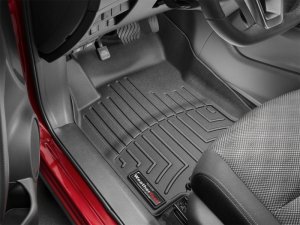 Nissan Rogue FloorLiner - Front - WeatherTech - DigitalFit - Black - `17-`27 Nissan Rogue FloorLiner - Front - WeatherTech - DigitalFit - Black - `17-`27