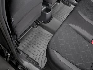 Nissan Kicks FloorLiner - Rear - WeatherTech - DigitalFit - Black - `18-`27