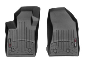 Jeep Compass FloorLiner - Front - WeatherTech - DigitalFit - Black - `17-`27