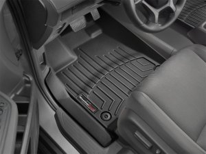 Honda Odyssey FloorLiner - Front - WeatherTech - DigitalFit - Black - `18-`27