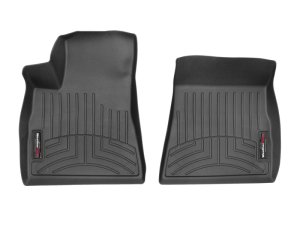 Tesla Model 3 Floor Mat Set - Front - WeatherTech - DigitalFit - Black - `17-`27