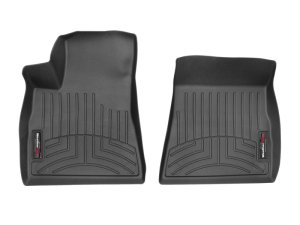 Tesla Model 3 Floor Mat Set - Front - WeatherTech - DigitalFit - Black - `17-`27