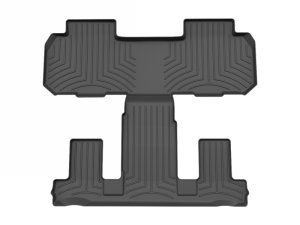 Chevrolet Traverse Floor Mat Set - Rear and Third Row - WeatherTech - FloorLiner HP - Black - `18-`23