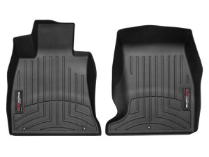Kia Stinger FloorLiner - Front - WeatherTech - DigitalFit - Black - `18-`27