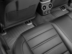 Kia Stinger FloorLiner - Rear - WeatherTech - DigitalFit - Black - `18-`27